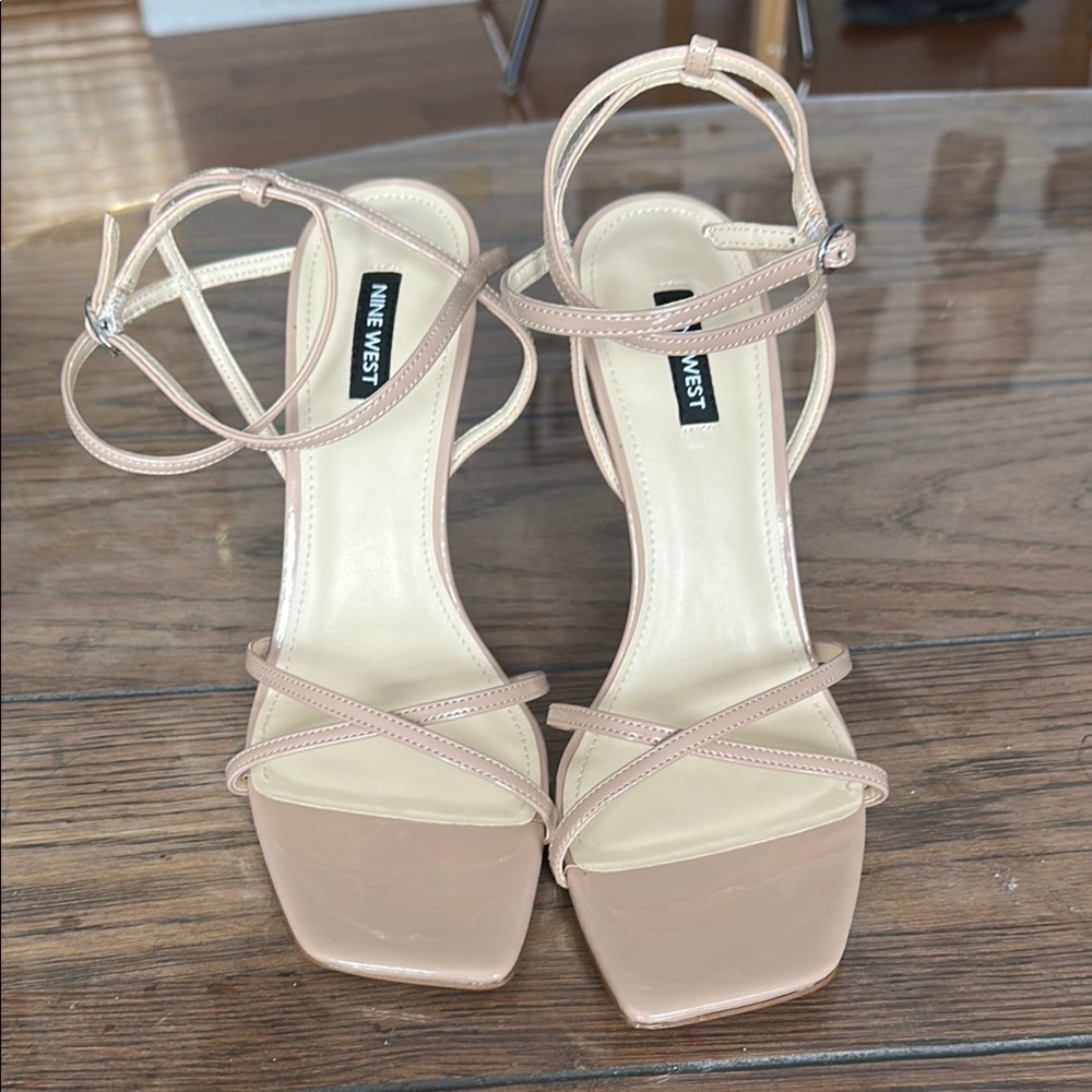 Nine West Women's Tan Strappy Sandals